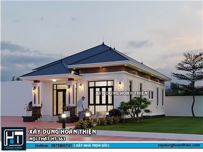 Biệt thự vườn mái nhật 1 tầng tại An Lão, Hải Phòng